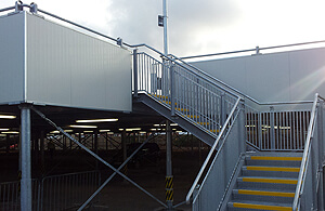External aesthetic cladding for the Fast Park System Parking Lots