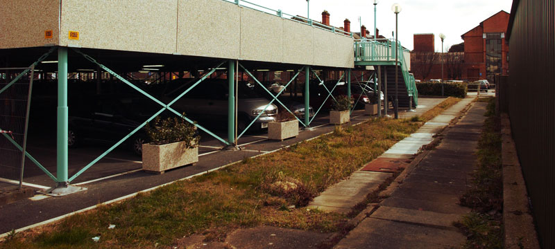 Modular, prefabricated parking, Portsmouth