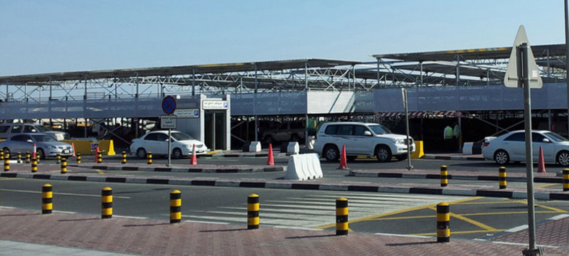 Modular, prefabricated parking, Doha
