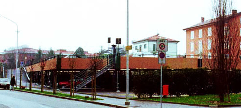 Parcheggio modulare prefabbricato, Via del Vascello, Udine