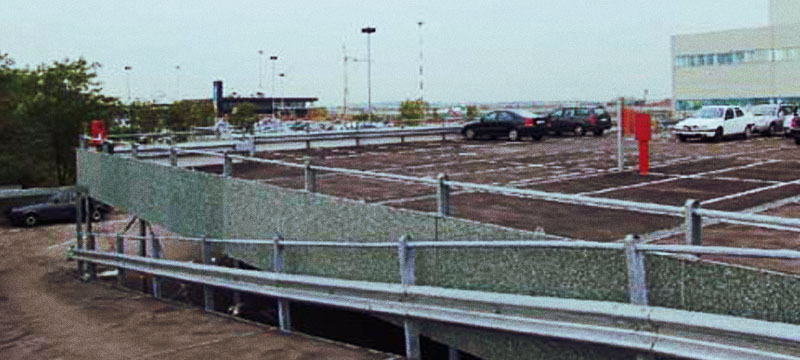 Modular, prefabricated parking deck, Verona Airport P3