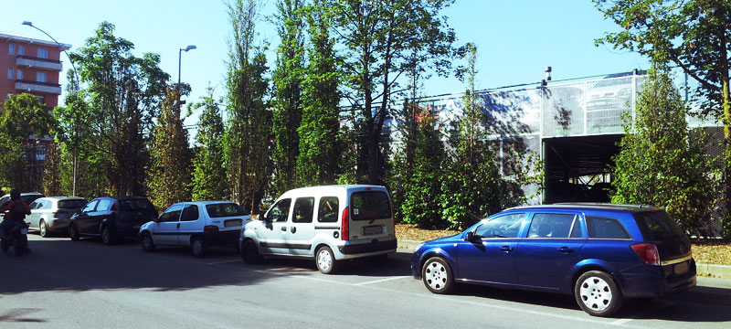 Parking aérien modulaire, Piazza del Popolo, Tradate