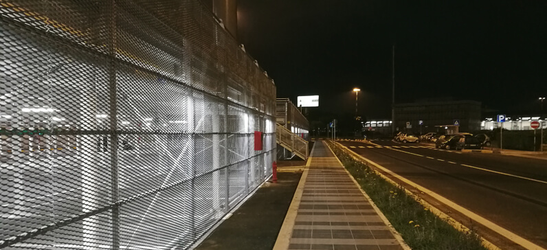 Modular parking deck, Fiumicino Airport PR8, Rome