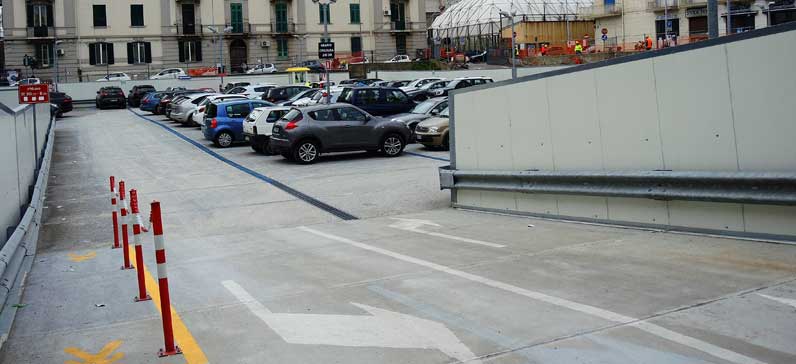 Modular, Prefabricated Parking in via La Farina, Messina